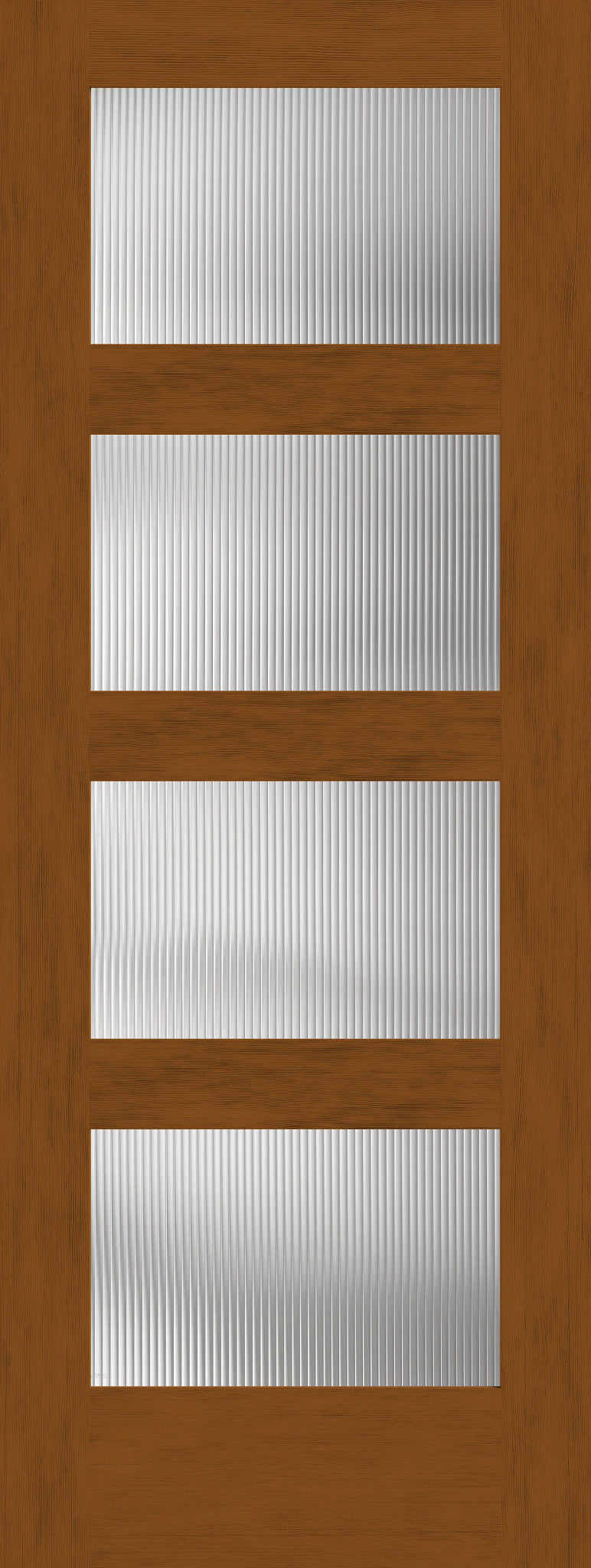 8' Full Lite Shaker Flush-Glazed