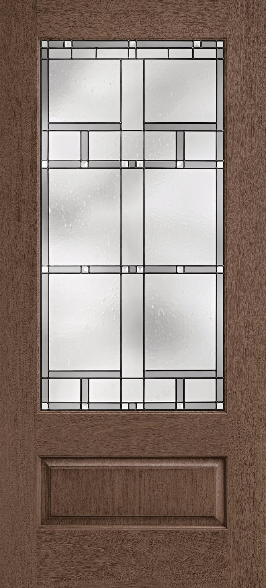 3/4 Lite 1 Panel Flush-Glazed