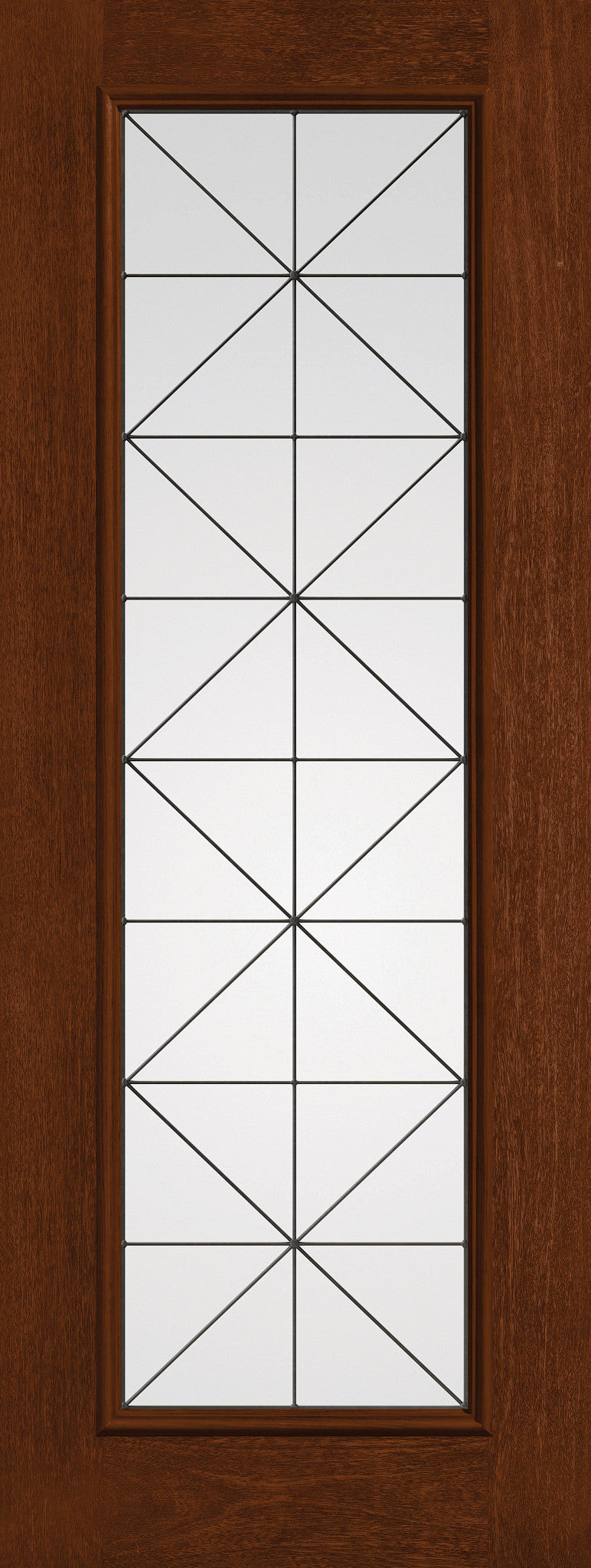 8' Full Lite with Stile Lines