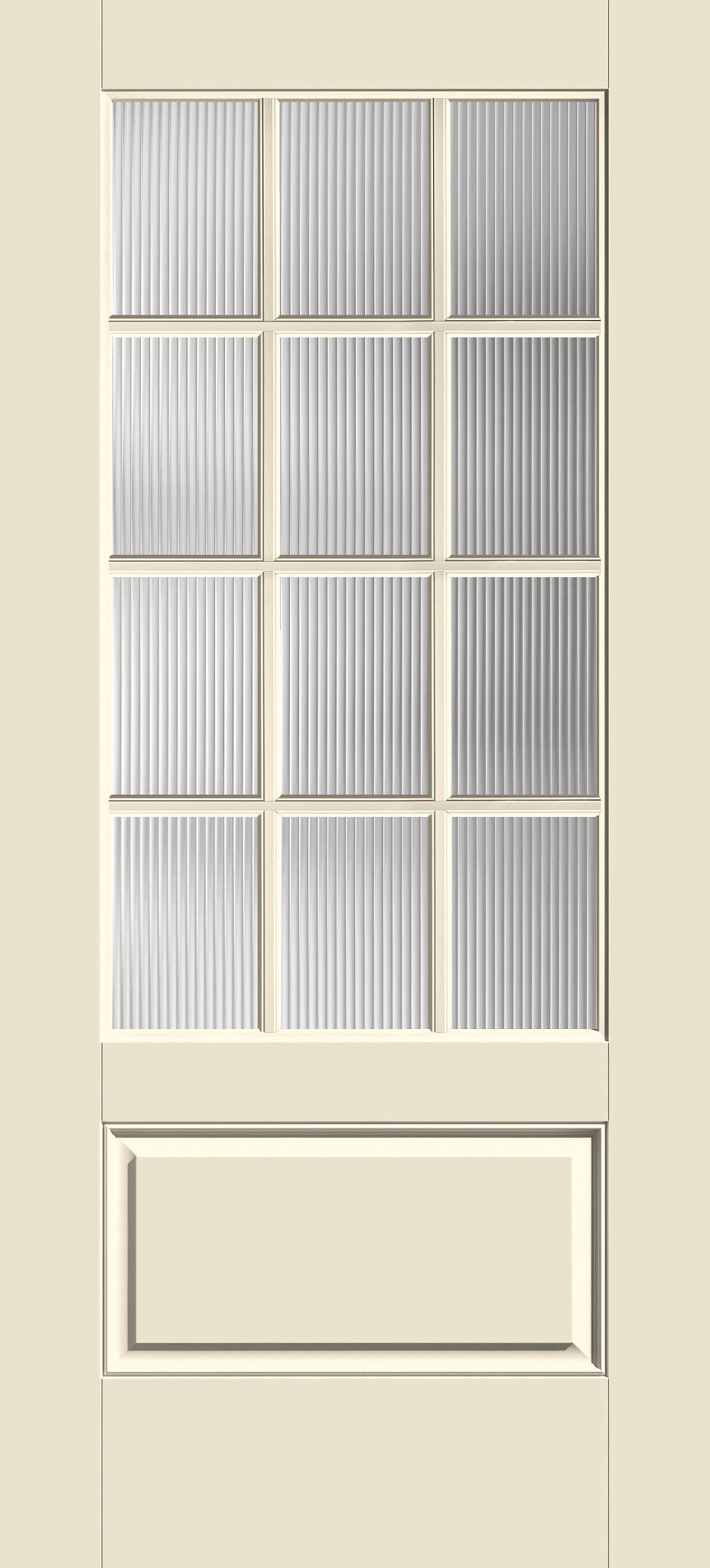 3/4 Lite 1 Panel Flush-Glazed