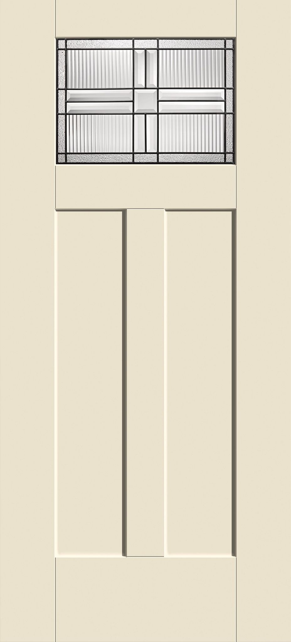 Craftsman Lite 2 Panel Shaker Flush-Glazed