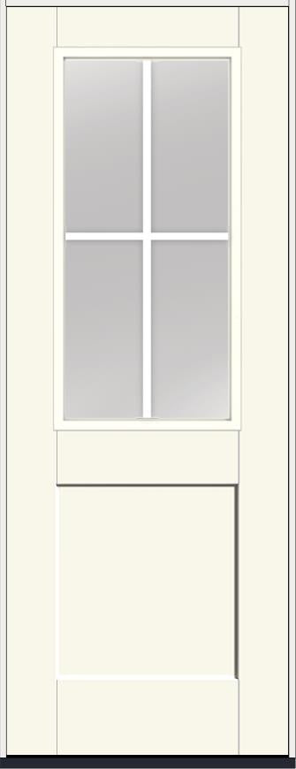 8' Half Lite 1 Panel Shaker - FG
